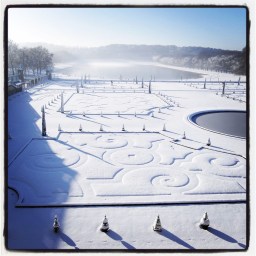 Le Nôtre sous la neige
