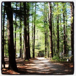 le petit vacancier va camper